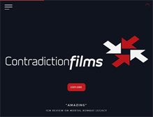 Tablet Screenshot of contradictionfilms.com